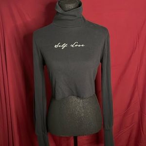 Cute “Self Love” turtle neck